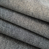 ג׳ינס ישר בגזרה גבוהה עם מראה וינטג׳ נקי