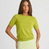 Classic Short Sleeve Knit Top for Everyday Wear