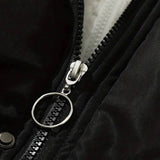 מעיל פאפר חורפי עם קפוצ'ון פרוותי וגזרה נפוחה