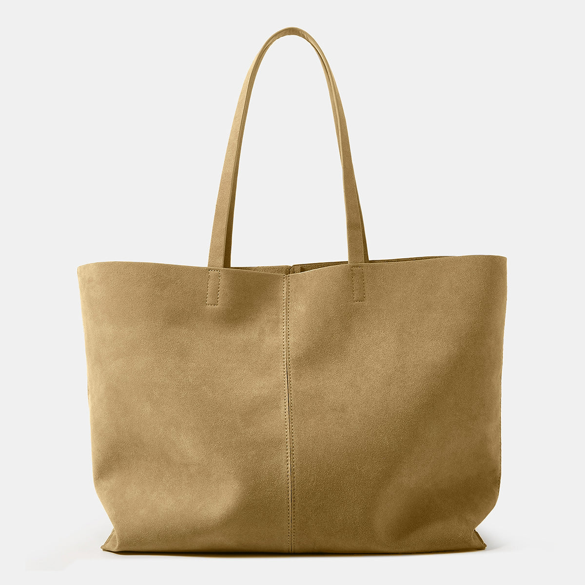 Soft Suede Style Tote Bag for Everyday Carry