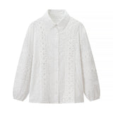 Button Shirt and Tiered Maxi Skirt Set for Effortless Elegance