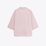 Short Sleeve Shirt and Wide Leg Trouser Set for Effortless Comfort