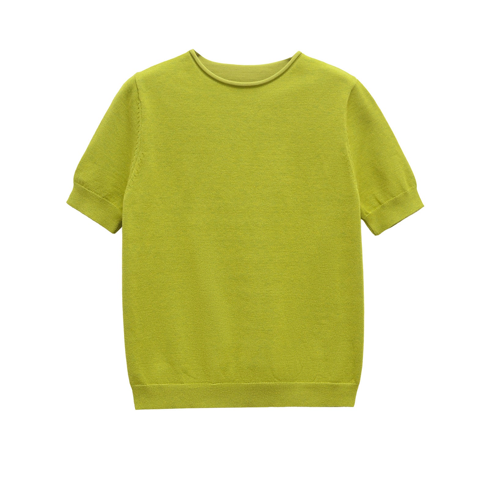 Classic Short Sleeve Knit Top for Everyday Wear