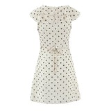 Cap Sleeve V-Neck Mini Dress – Elegant Feminine Everyday Style