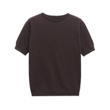 Classic Short Sleeve Knit Top for Everyday Wear