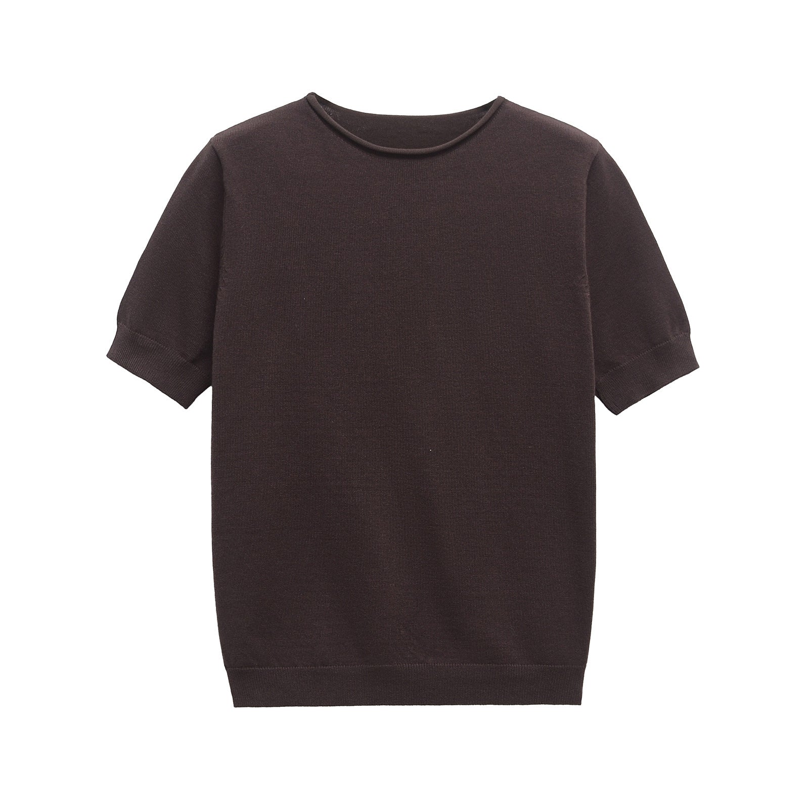 Classic Short Sleeve Knit Top for Everyday Wear