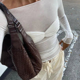 טופ רשת שקוף עם חזיית קפלים מובנית